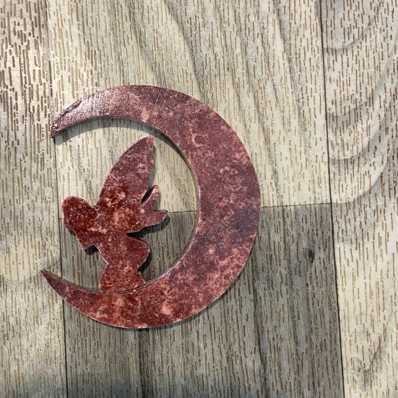 Moon and Fairy Carved Real Stone! - Picture 4 of 5